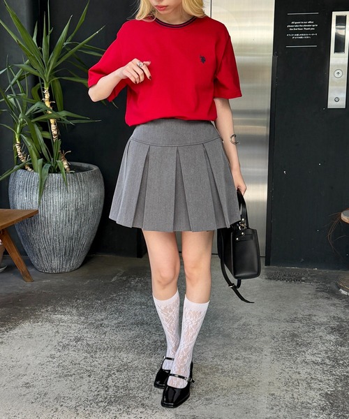 U.S. POLO ASSN.(ユーエスポロアッスン)の「【U.S. POLO ASSN.】限定商品 ユニセックス展開 POLO ティップラインカノコポロTシャツ ポロシャツ素材(Tシャツ/カットソー・レディース・ブラック/ホワイト/イエロー/ダークグリーン/ダークブラウン/ネイビー/レッド/ホワイト系その他3/ブラック系その他2/ブラック系その他3/ネイビー系3/ブルー系その他3・S/M/L/XL)」の21枚目の写真