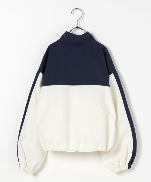 GLOBAL WORK（グローバルワーク）の「洗える撥水切り替えブルゾン/292237（ブルゾン・キッズ・ネイビー×ホワイト/ホワイト×グレー・130cm/140cm/150cm/160cm）」の14枚目の写真