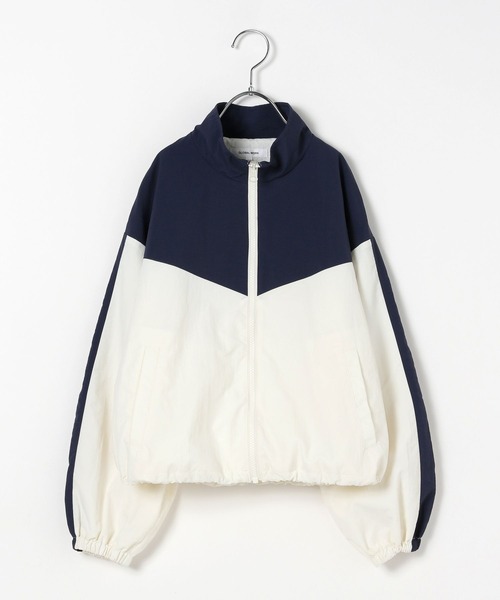 GLOBAL WORK（グローバルワーク）の「洗える撥水切り替えブルゾン/292237（ブルゾン・キッズ・ネイビー×ホワイト/ホワイト×グレー・130cm/140cm/150cm/160cm）」の13枚目の写真
