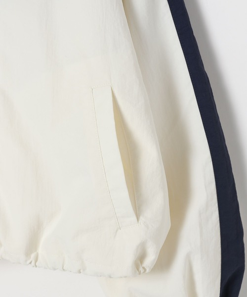 GLOBAL WORK（グローバルワーク）の「洗える撥水切り替えブルゾン/292237（ブルゾン・キッズ・ネイビー×ホワイト/ホワイト×グレー・130cm/140cm/150cm/160cm）」の11枚目の写真