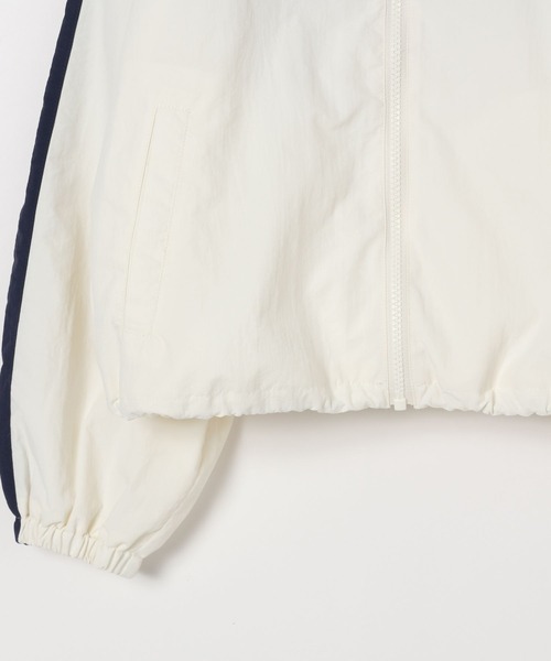 GLOBAL WORK（グローバルワーク）の「洗える撥水切り替えブルゾン/292237（ブルゾン・キッズ・ネイビー×ホワイト/ホワイト×グレー・130cm/140cm/150cm/160cm）」の10枚目の写真