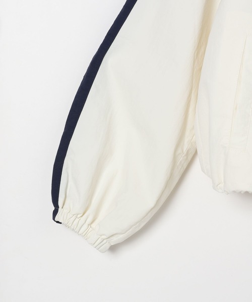 GLOBAL WORK（グローバルワーク）の「洗える撥水切り替えブルゾン/292237（ブルゾン・キッズ・ネイビー×ホワイト/ホワイト×グレー・130cm/140cm/150cm/160cm）」の8枚目の写真