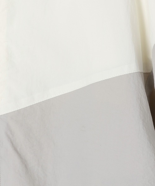 GLOBAL WORK（グローバルワーク）の「洗える撥水切り替えブルゾン/292237（ブルゾン・キッズ・ネイビー×ホワイト/ホワイト×グレー・130cm/140cm/150cm/160cm）」の3枚目の写真