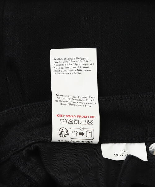 DENHAM(デンハム)の「DENHAM/デンハム/SHARP BLFMB30(デニムパンツ・レディース・ブラック・27/25/24/23/26)」の13枚目の写真