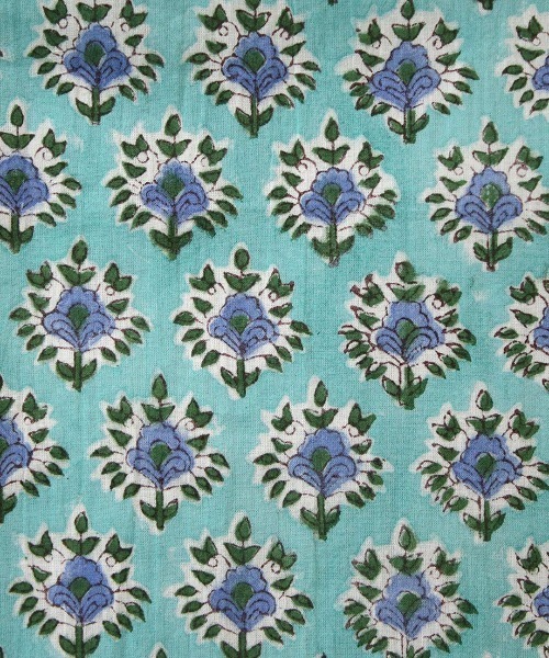 チチカカ（チチカカ）の「Shanti Shanti ジョリーブロックプリントスカート【WEB限定】（スカート・レディース・グリーン/ブルー/ピンク・FREE）」の14枚目の写真