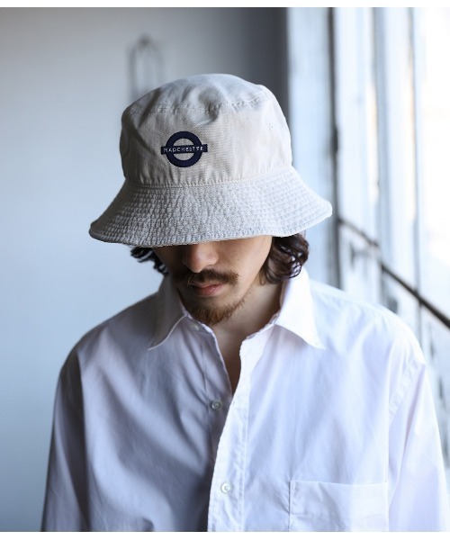PORT BY ARK（ポートバイアーク）の「PORT BY ARK / ポートバイアーク：Hat "Madchester"：PO17-C001[COR]（ハット・メンズ・ブラック・FREE）」の10枚目の写真