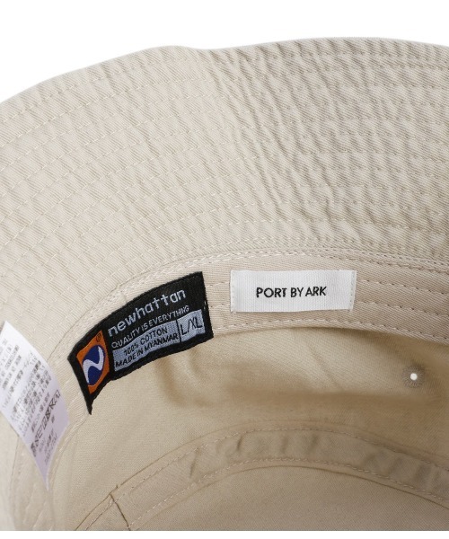 PORT BY ARK（ポートバイアーク）の「PORT BY ARK / ポートバイアーク：Hat "Madchester"：PO17-C001[COR]（ハット・メンズ・ブラック・FREE）」の14枚目の写真