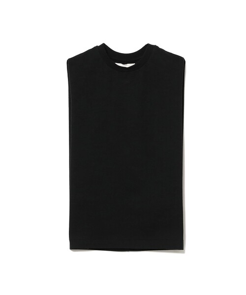 tシャツ AK+1 / タックショルダー ノースリーブTシャツ レディース Demi-Luxe BEAMS（デミルクス ビームス）AK+1 / タック