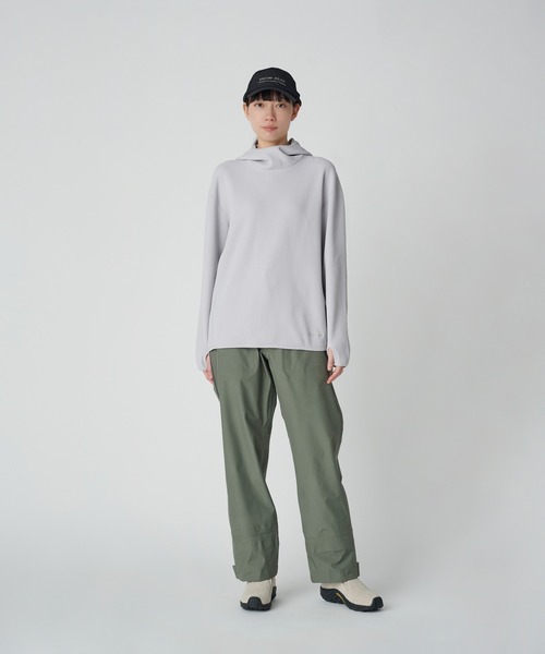 Snow Peak(スノーピーク)の「Dry Waffle Hoodie 吸水速乾(パーカー・メンズ・マスタード/ライトグレー/ブラック・S/M/XL/L)」の16枚目の写真