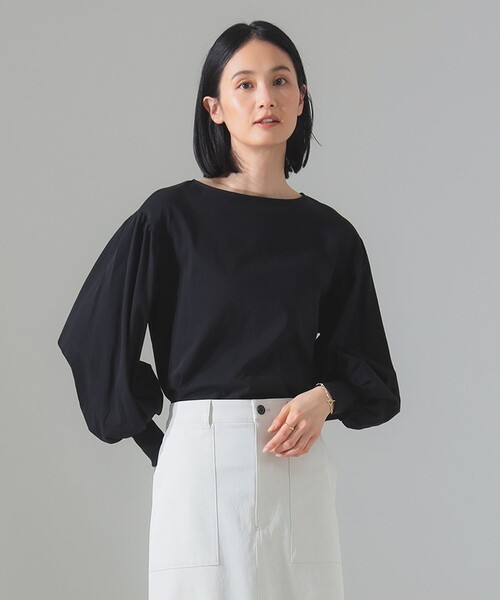 Demi-Luxe BEAMS - 美品貴重サルテペッテゴーレ高級ロングシャツ♡イタリアGIMME♡値下げ！ Demi-Luxe BEAMS（デミルクス ビームス）トリアセテート ベロア
