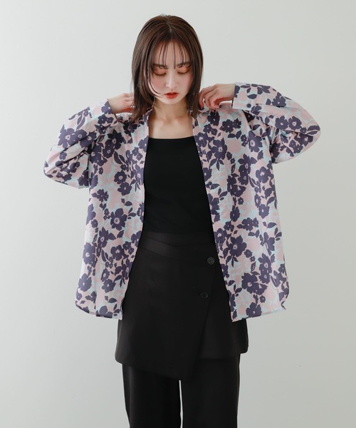 セール】フラワーパターンシャツ（シャツ/ブラウス）｜SENSE OF PLACE