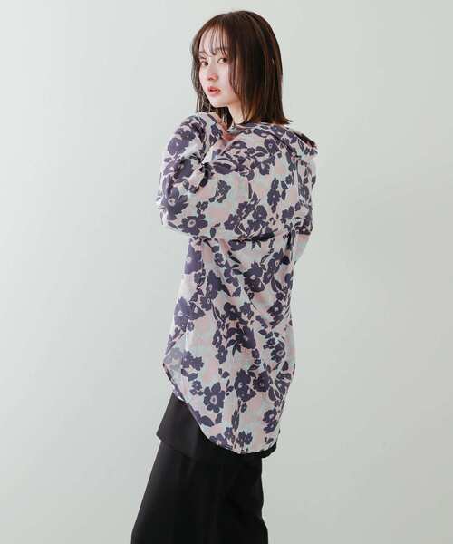 セール】フラワーパターンシャツ（シャツ/ブラウス）｜SENSE OF