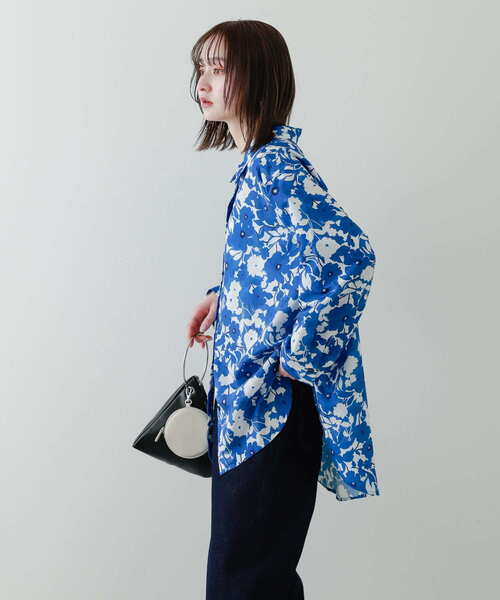 セール】フラワーパターンシャツ（シャツ/ブラウス）｜SENSE OF