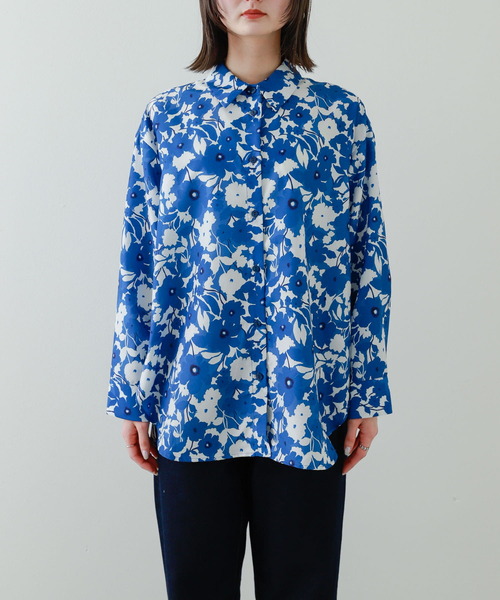 セール】フラワーパターンシャツ（シャツ/ブラウス）｜SENSE OF PLACE