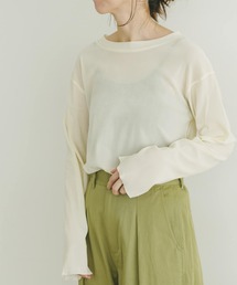 ITEMS URBANRESEARCH | シアーベロアロングTシャツ(Tシャツ/カットソー)