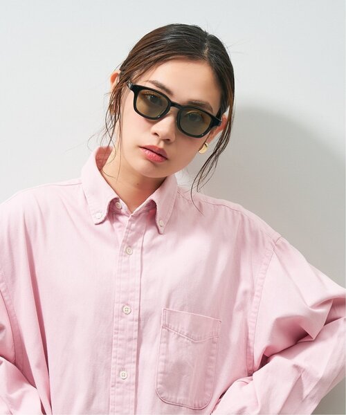 JOURNAL STANDARD relume（ジャーナルスタンダード　レリューム）の「【WEB限定】ウェリントン型 サングラス｜紫外線対策｜UVカット｜ユニセックス｜ジャーナルスタンダードレリューム｜Zoff｜JOURNAL STANDARD relume（サングラス・レディース・ブラウン系その他2/ライトグリーン/ブラウン/ブラック・FREE）」の17枚目の写真