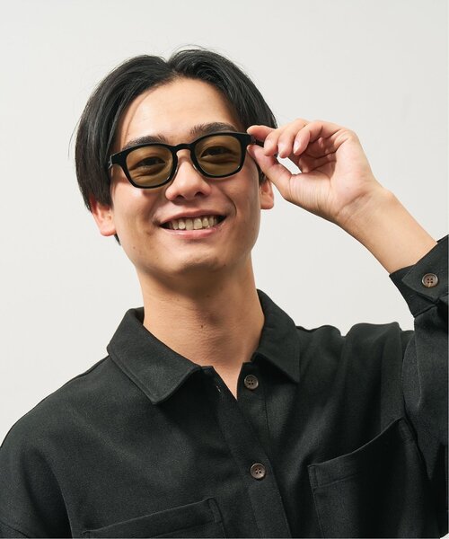 JOURNAL STANDARD relume（ジャーナルスタンダード　レリューム）の「【WEB限定】ウェリントン型 サングラス｜紫外線対策｜UVカット｜ユニセックス｜ジャーナルスタンダードレリューム｜Zoff｜JOURNAL STANDARD relume（サングラス・レディース・ブラウン系その他2/ライトグリーン/ブラウン/ブラック・FREE）」の20枚目の写真