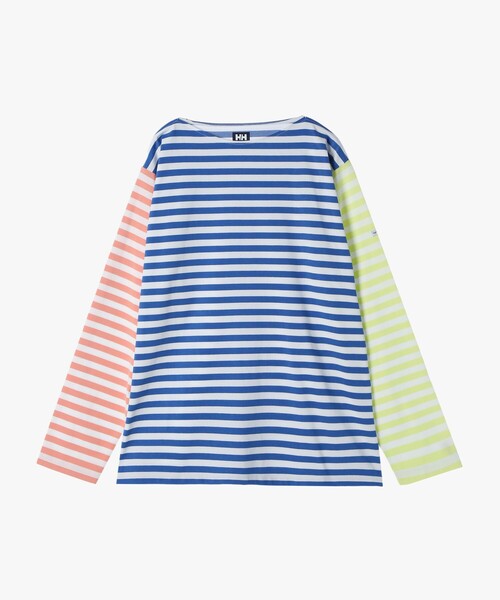 セール】agnes b. x HELLY HANSEN ロングスリーブマリンボーダーティー