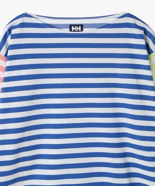 agnes b. x HELLY HANSEN ロングスリーブマリンボーダーティー（ユニ