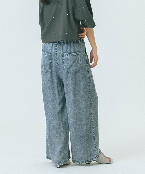 ROSE BUD（ローズバッド）の「LIGHT OZ DENIM PANTS（デニムパンツ・レディース・ブルー/ネイビー/ブラック・M/S/XS）」の22枚目の写真