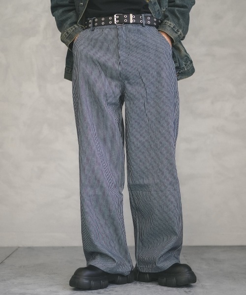 Shoowtime(ショウタイム)の「Over wide straight striped pants / オーバーワイドストレートストライプパンツ(その他パンツ・メンズ・ストライプ・MEDIUM/X-LARGE/LARGE)」の3枚目の写真