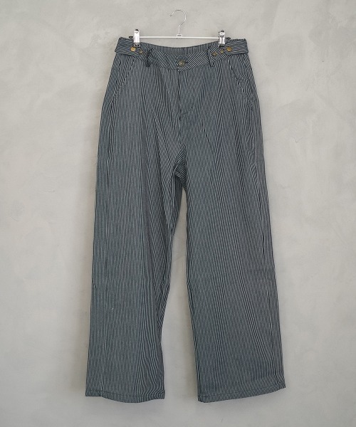 Shoowtime(ショウタイム)の「Over wide straight striped pants / オーバーワイドストレートストライプパンツ(その他パンツ・メンズ・ストライプ・MEDIUM/X-LARGE/LARGE)」の8枚目の写真