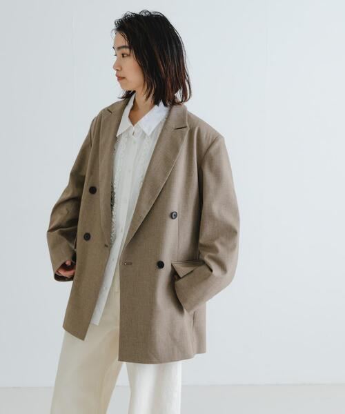 セール】『2サイズ展開』ダブルオーバーテーラードジャケット