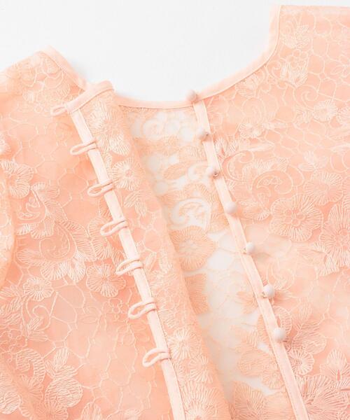 KBF(ケイビーエフ)の「オーガンジー刺繍クロップドブラウス(シャツ/ブラウス・レディース・アイボリー/ブラック/ピンク・ONE)」の19枚目の写真