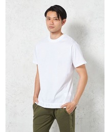 【1PIU1UGUALE3 RELAX】HEM LOGO Tシャツ 春夏(ウノ ピゥ ウノ ウグァーレ トレ)