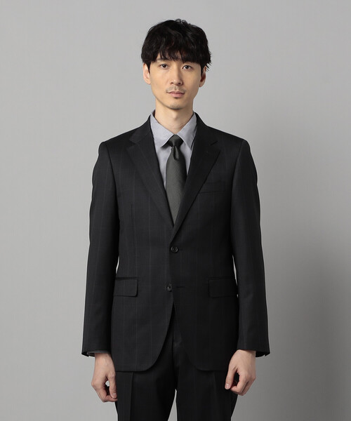 セール】【セットアップ対応】ウールシルク グレンチェック ジャケット