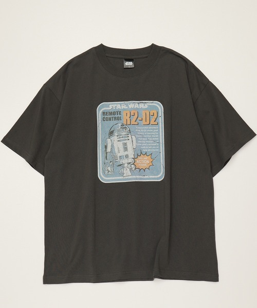 STAR WARS（スターウォーズ）の「【STAR WARS/スターウォーズ】ポスターアートプリント 半袖Tシャツ（Tシャツ/カットソー・レディース・ブラック系1/ホワイト系1/ホワイト系3/ブラック系2/ホワイト系2/ブラック系4/ホワイト系4/ブラック系3・L/M/LL）」の19枚目の写真