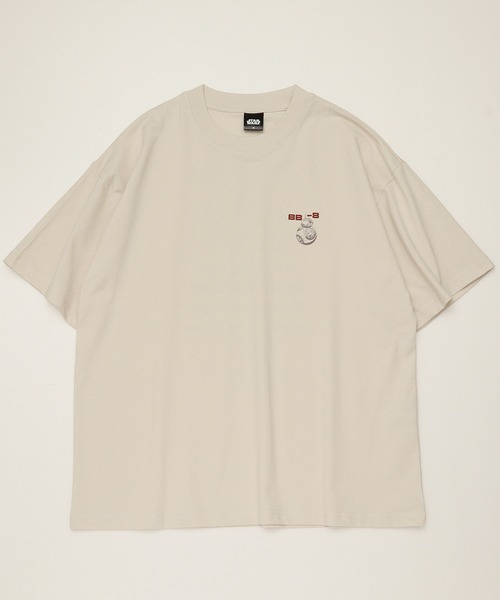 STAR WARS（スターウォーズ）の「【STAR WARS/スターウォーズ】ポスターアートプリント 半袖Tシャツ（Tシャツ/カットソー・レディース・ブラック系1/ホワイト系1/ホワイト系3/ブラック系2/ホワイト系2/ブラック系4/ホワイト系4/ブラック系3・L/M/LL）」の22枚目の写真