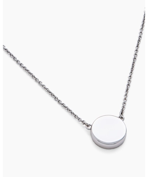 MARC JACOBS(マークジェイコブス)の「BUTTON ABALONE BUTTON ABALONE NECKLACE/ボタン アバロニ ネックレス(ネックレス・レディース・シルバー系・ONE SIZE)」の7枚目の写真