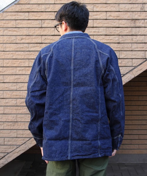 orSlow(オアスロウ)の「orSlow/オアスロウ 1950'S デニム カバーオール 1950'S COVERALL(デニムジャケット・メンズ・ワンウォッシュ・2/3)」の12枚目の写真