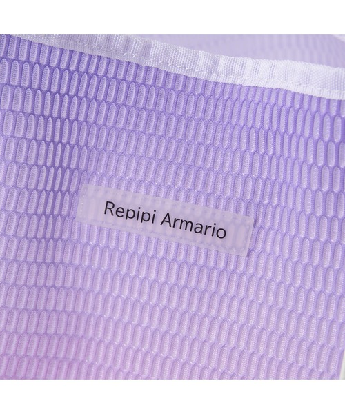 repipi armario（レピピ アルマリオ）の「Repipi armario レピピマリオ トートバッグ グラデーションメッシュ 肩掛け 手提げ バッグ（トートバッグ・キッズ・パープル/ブルー・FREE）」の9枚目の写真