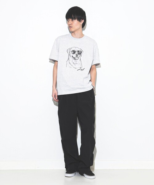 fLAnsisCA（フランシスカ）の「fLAnsisCA / Print Tshirt 25SS ⑥（Tシャツ/カットソー・メンズ・ライトグレー・S/M/L/XL）」の2枚目の写真