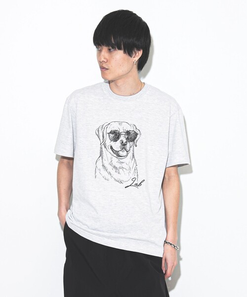 fLAnsisCA（フランシスカ）の「fLAnsisCA / Print Tshirt 25SS ⑥（Tシャツ/カットソー・メンズ・ライトグレー・S/M/L/XL）」の4枚目の写真