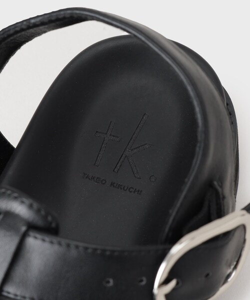 tk.TAKEO KIKUCHI（ティーケータケオキクチ）の「身長＋4.2cmアソートシャークソールボリュームサンダル（サンダル・メンズ・ブラック系1/ブラック系/ブラック/グレー・65/75/55）」の14枚目の写真