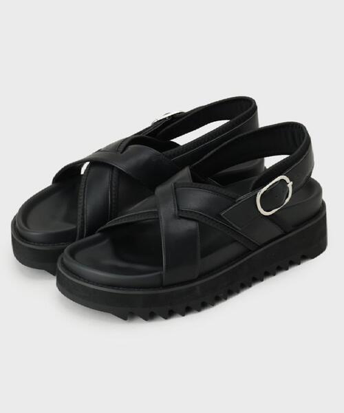 tk.TAKEO KIKUCHI（ティーケータケオキクチ）の「身長＋4.2cmアソートシャークソールボリュームサンダル（サンダル・メンズ・ブラック系1/ブラック系/ブラック/グレー・65/75/55）」の20枚目の写真