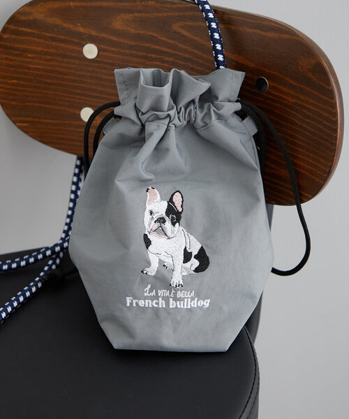 WEB限定】アニマル刺繍コードショルダーポーチ（ショルダー