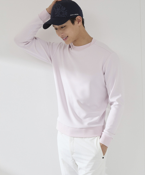 セール】【UVカット】【接触冷感】バックフォトプリントトレーナー  