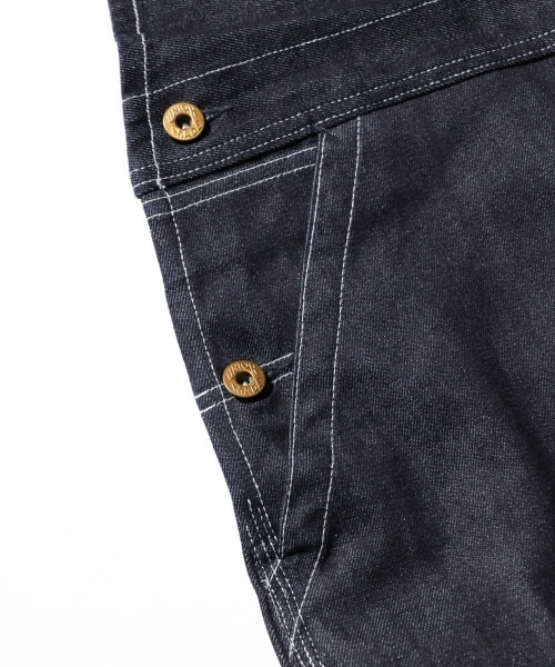 PENNEYS(ぺニーズ)の「PENNEY'S / ペニーズ 10oz DENIM 50S OVERALL RIGID 10オンス デニム オーバーオール(サロペット/オーバーオール・メンズ・ブルー・MEDIUM/LARGE)」の10枚目の写真