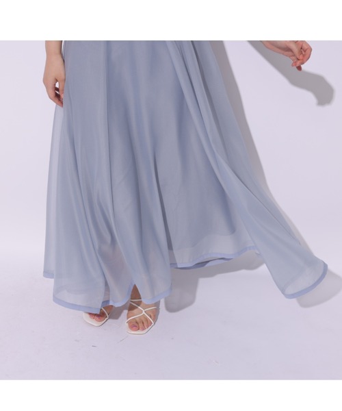 Rirandture（リランドチュール）の「５分袖エアリードッキングワンピース（ワンピース・レディース・オフホワイト/ブルー系その他3/ピンク系その他/ブラック・2/1）」の13枚目の写真