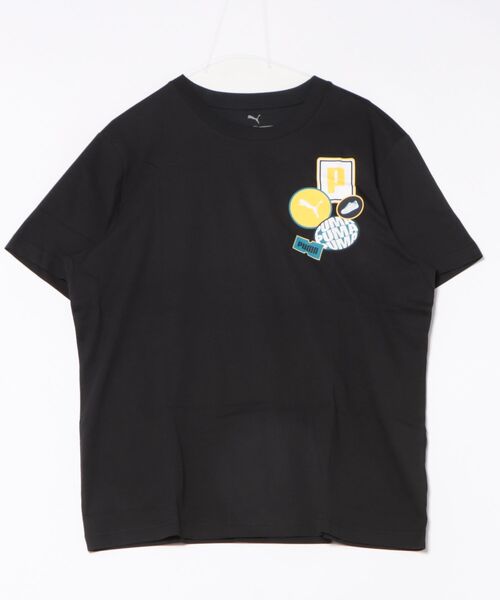 PUMA(プーマ)の「《PUMA》GRAPHICS アイコン Tシャツ(Tシャツ/カットソー・メンズ・ブルー系その他/ホワイト/ブラック・XL/S/M/L/XXL)」の2枚目の写真