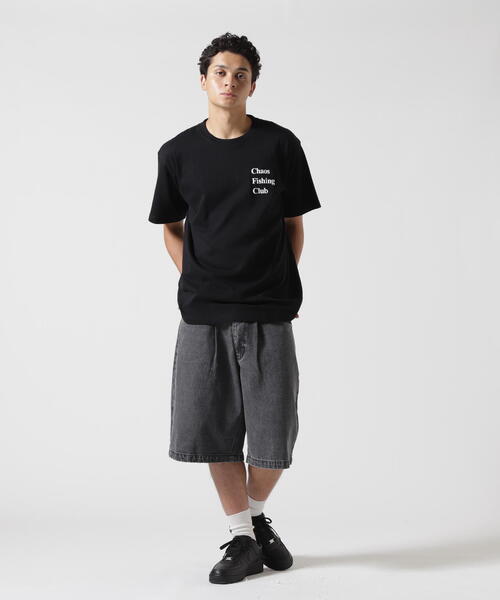 BEAVER（ビーバー）の「B omnivore/ビーオムニボー　DENIM BELT SHORTS デニムベルトショーツ（その他パンツ・メンズ・ブラック/ブルー・L/M）」の9枚目の写真