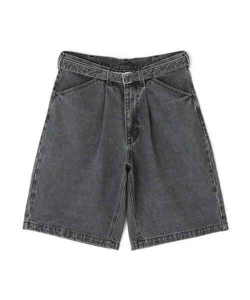 BEAVER（ビーバー）の「B omnivore/ビーオムニボー　DENIM BELT SHORTS デニムベルトショーツ（その他パンツ・メンズ・ブラック/ブルー・L/M）」の10枚目の写真