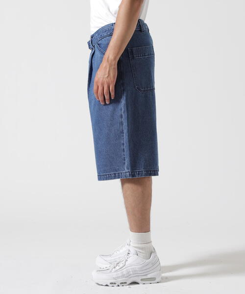 BEAVER（ビーバー）の「B omnivore/ビーオムニボー　DENIM BELT SHORTS デニムベルトショーツ（その他パンツ・メンズ・ブラック/ブルー・L/M）」の18枚目の写真