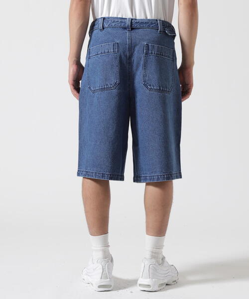 BEAVER（ビーバー）の「B omnivore/ビーオムニボー　DENIM BELT SHORTS デニムベルトショーツ（その他パンツ・メンズ・ブラック/ブルー・L/M）」の19枚目の写真