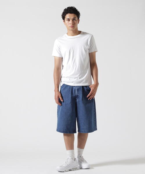 BEAVER（ビーバー）の「B omnivore/ビーオムニボー　DENIM BELT SHORTS デニムベルトショーツ（その他パンツ・メンズ・ブラック/ブルー・L/M）」の20枚目の写真