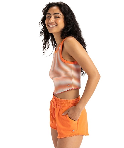 ROXY(ロキシー)の「SCENIC ROUTE /ロキシーウエストゴムショートパンツ(その他パンツ・レディース・オレンジ・SMALL/X-SMALL)」の3枚目の写真